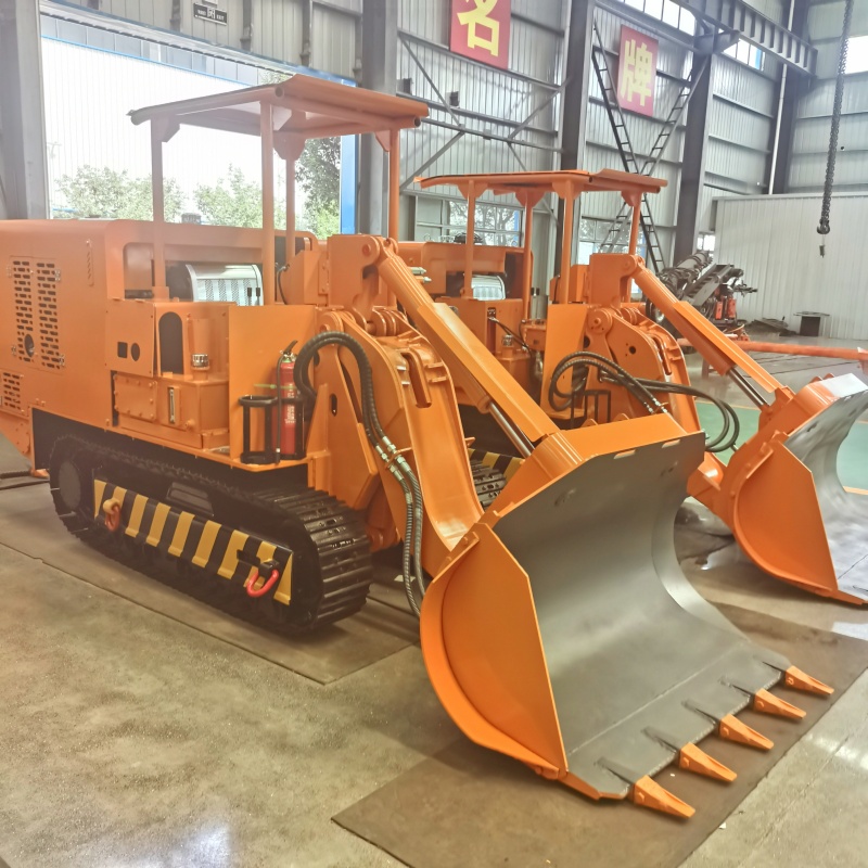 Cargador de descarga lateral