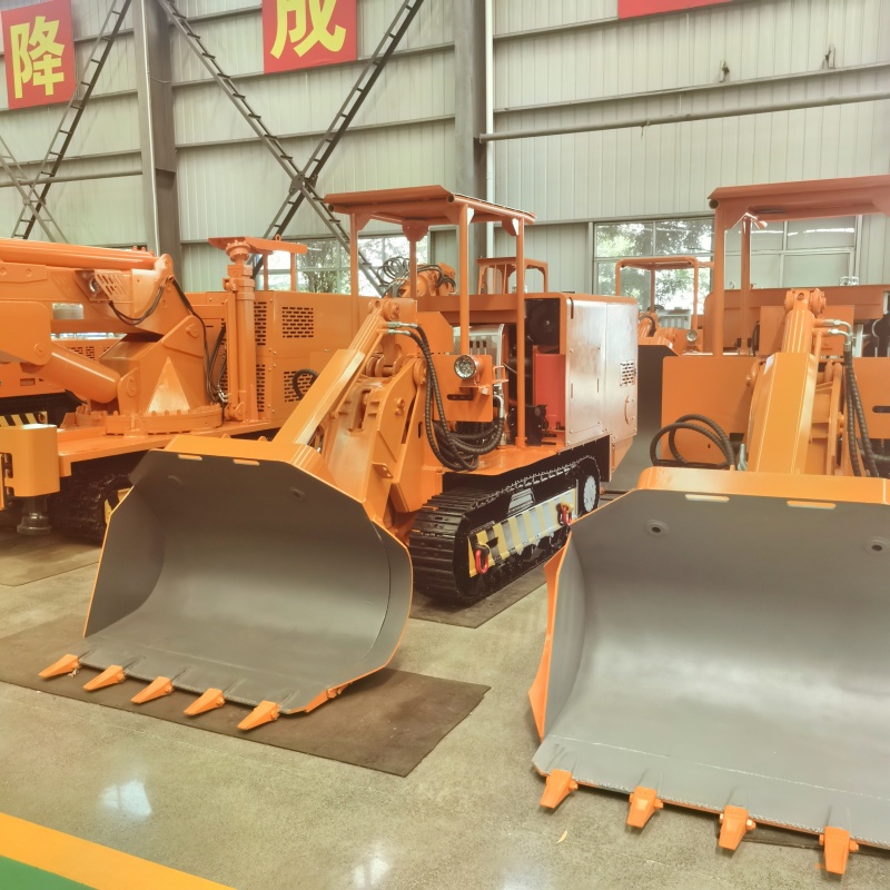 Cargador de rocas subterráneo