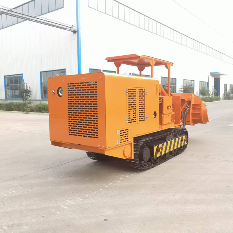 Máy xúc đá đổ nghiêng 180