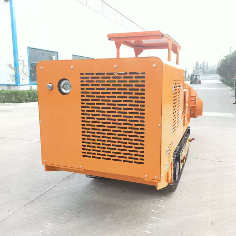 150 Side Dump Rock Loader