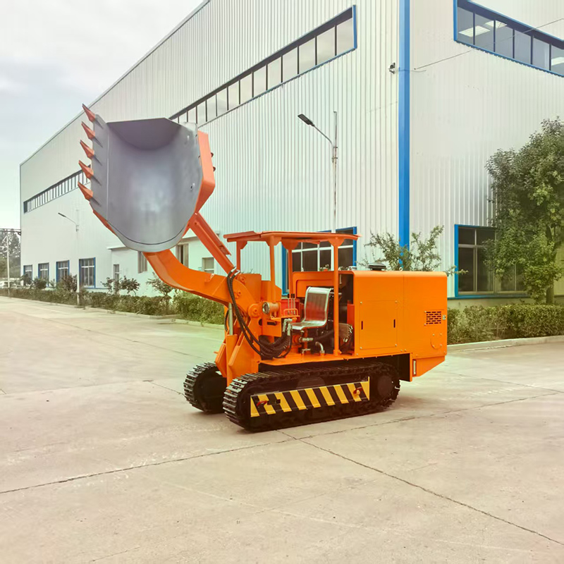 120 Felslader mit seitlicher Entladung