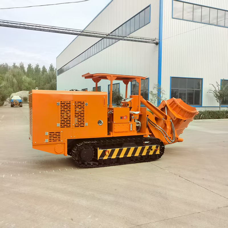 120 Felslader mit seitlicher Entladung