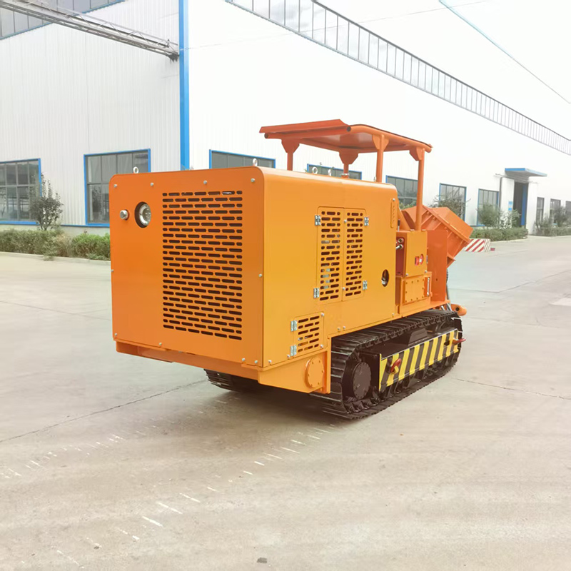 120 Felslader mit seitlicher Entladung