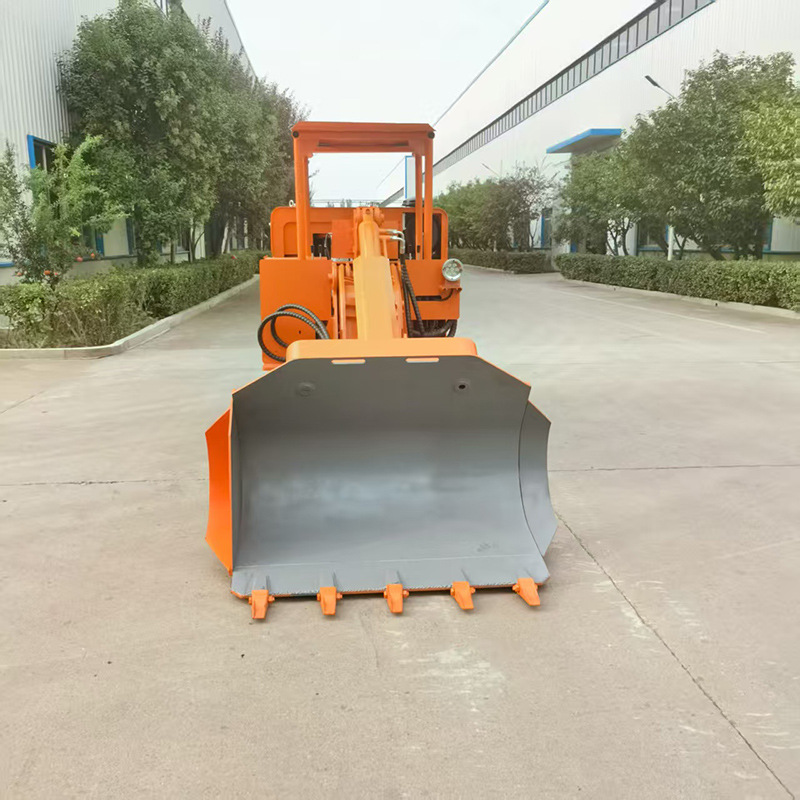 Cargador de rocas de descarga lateral 100