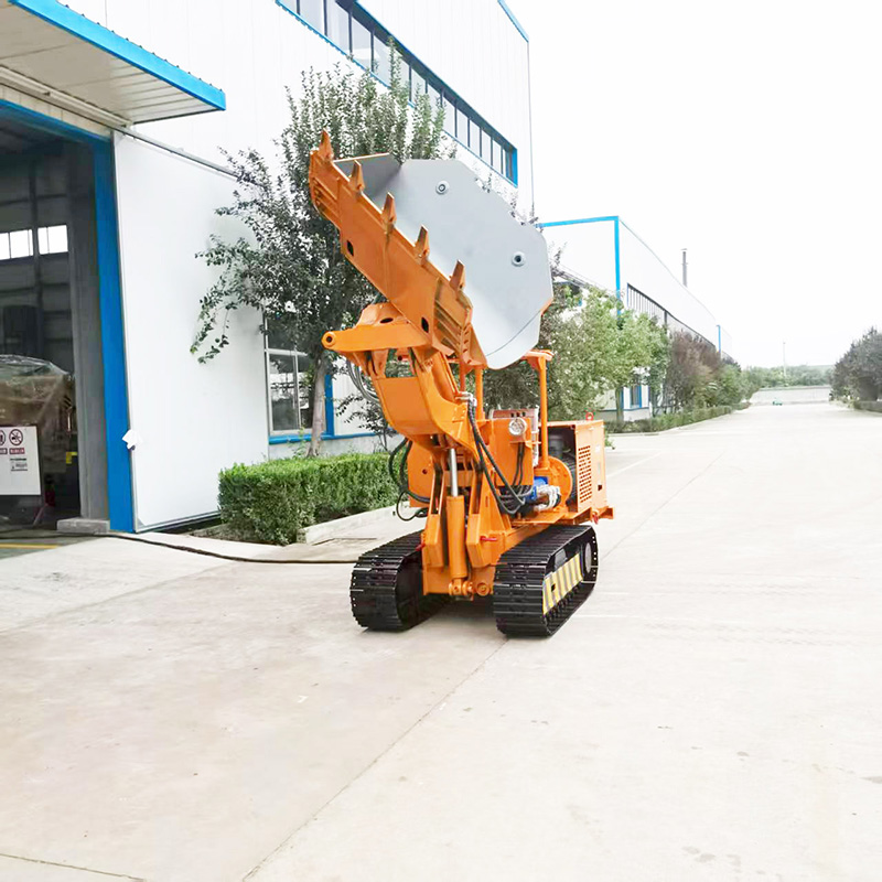 Pemuat Batu Bongkar Samping Kendali Jarak Jauh