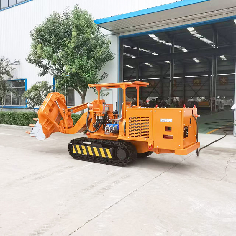 Niedrige Seitenkipp-Gesteinslader