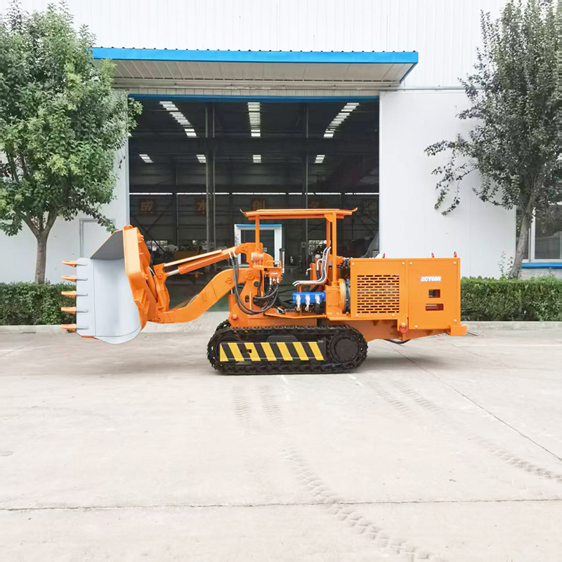 Pemuat Batu Bongkar Samping Kendali Jarak Jauh