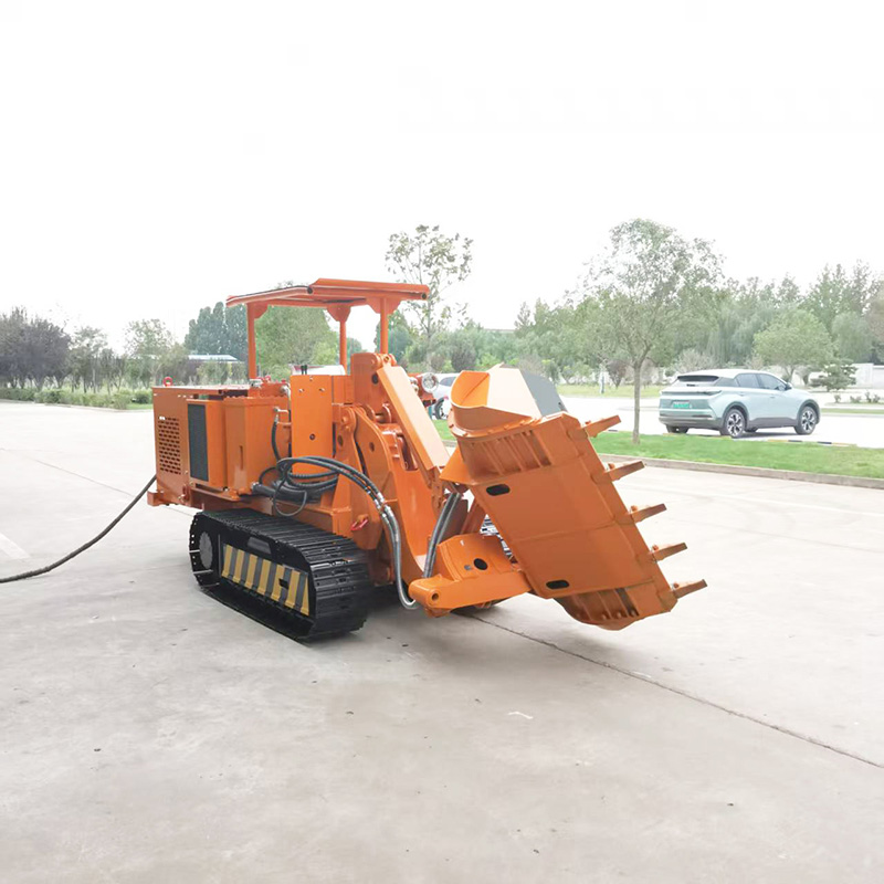 Ótimo carregador lateral de rochas