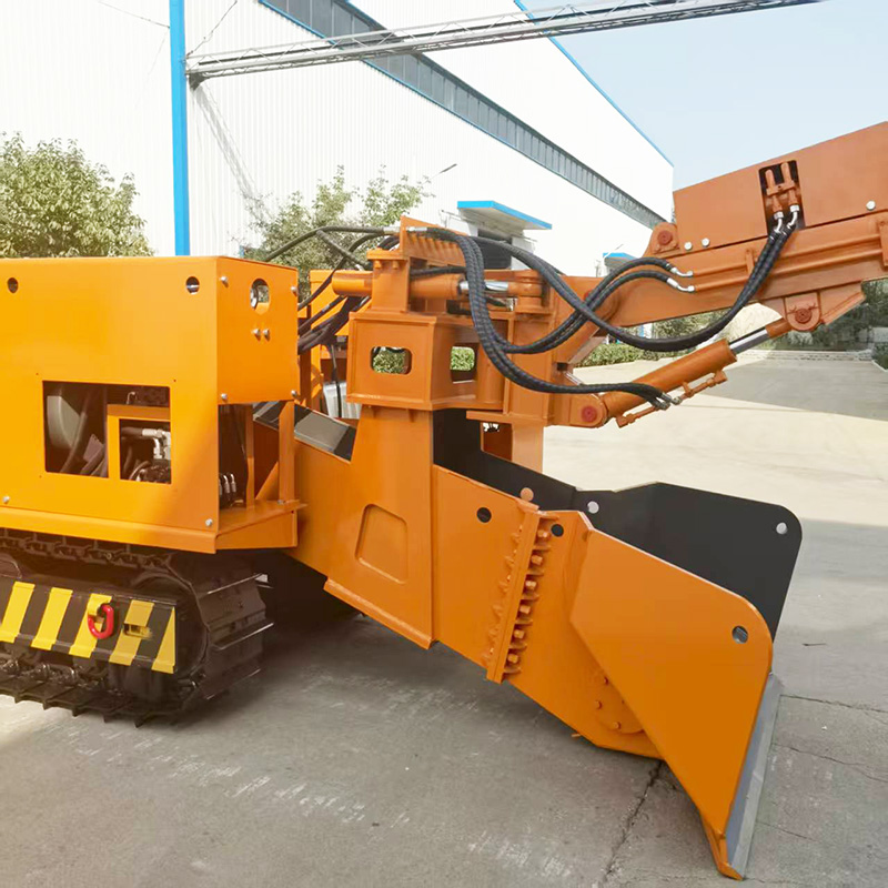 Cargadora de cadenas para minería