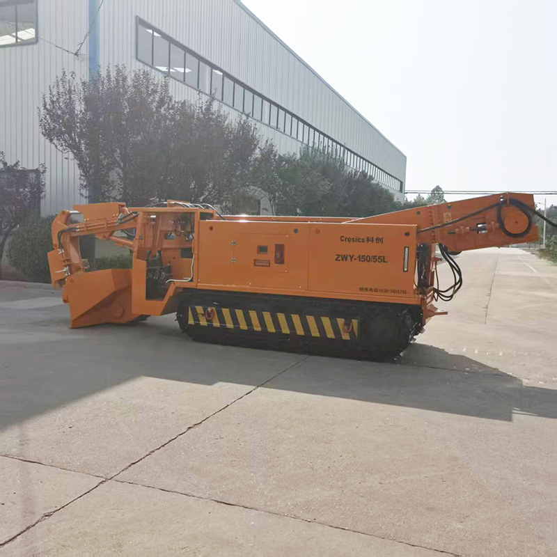 Cargadora de cadenas para minería