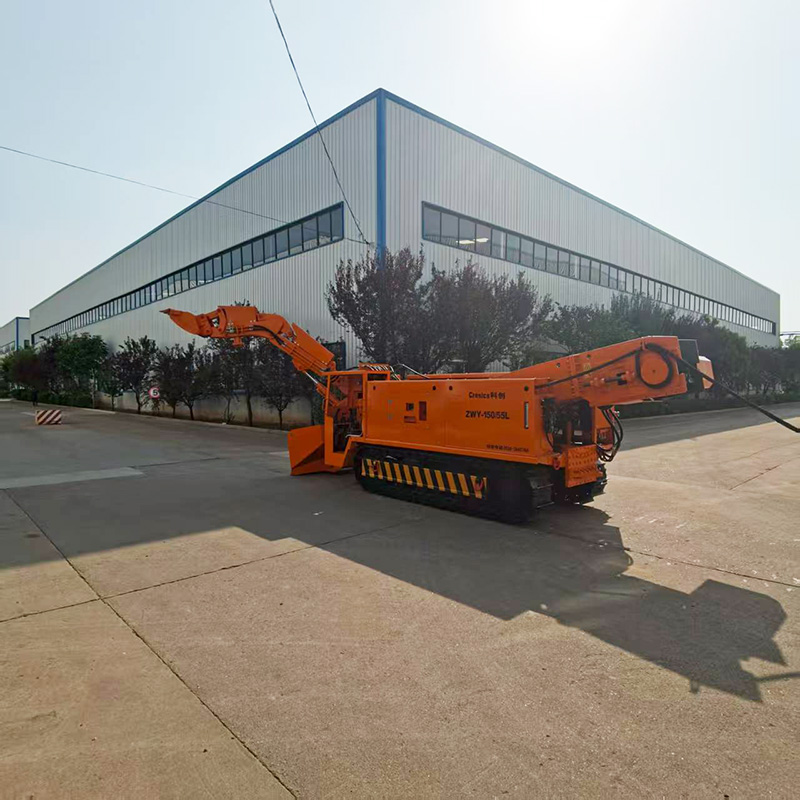 Máy xúc lật băng tải cạp