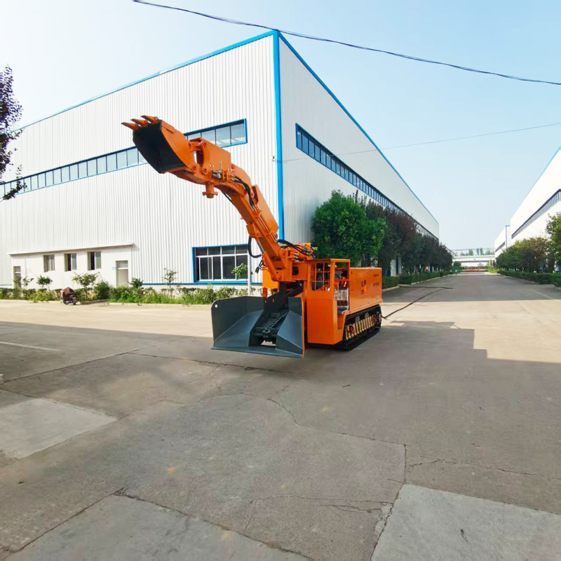 Chargeur déblayeur à arbre incliné