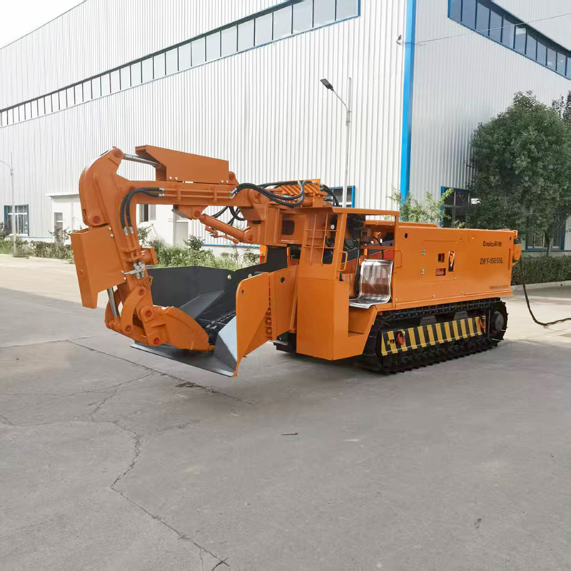 Máy xúc lật hầm lò