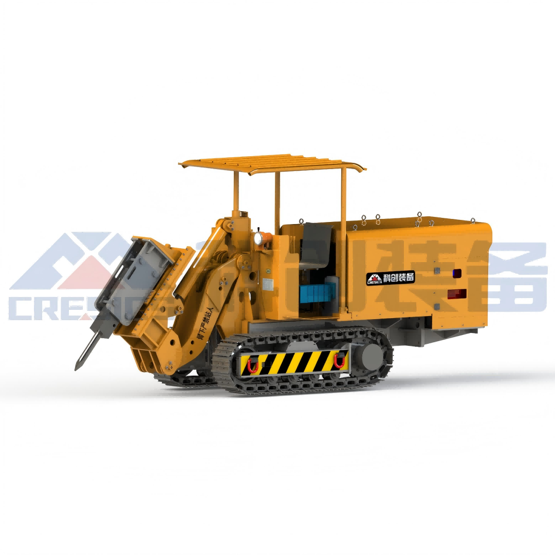 Cargador de rocas subterráneo