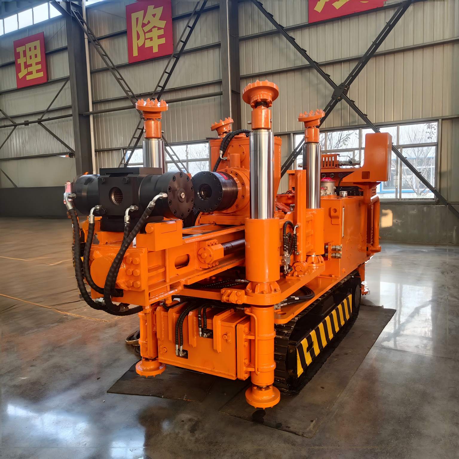 Máquina perforadora de minas de carbón