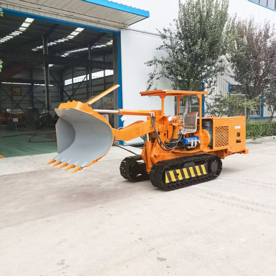 Small Side Unloading Rock Loader