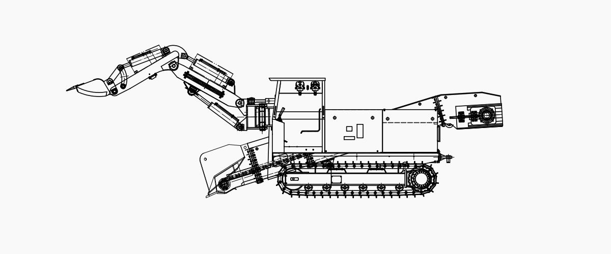 Crawler Mucking Loader