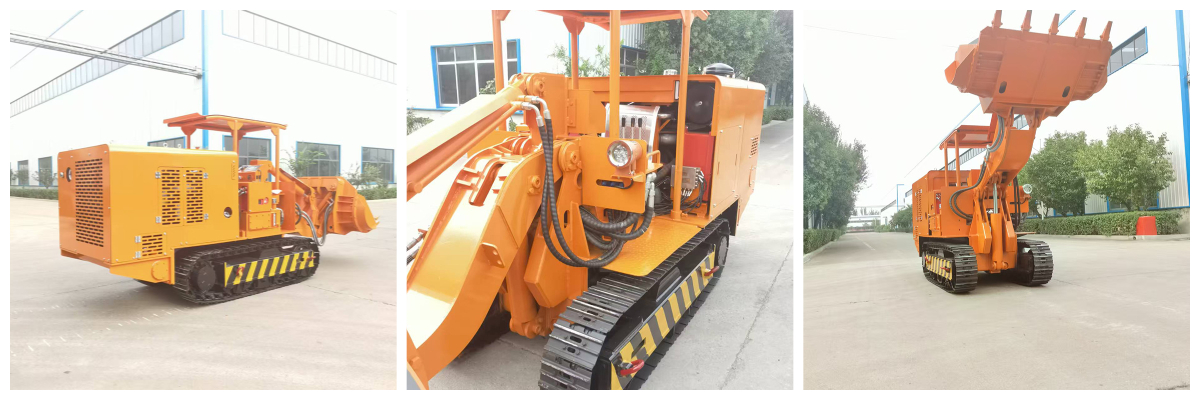 Side Unloading Rock Loader Price
