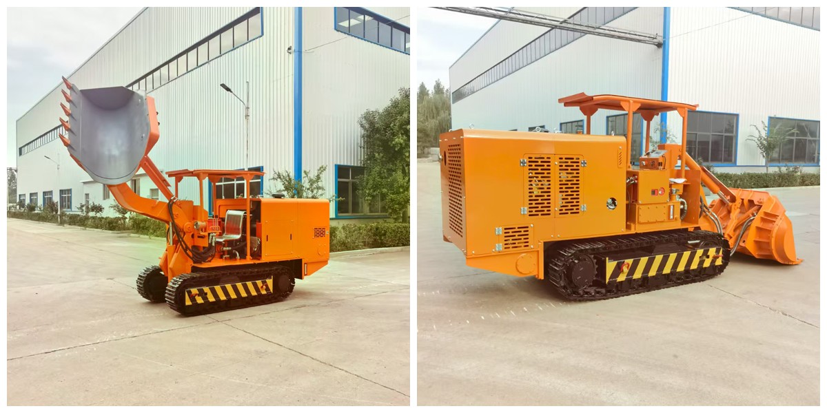 120 Seitenentlade-Gesteinslader