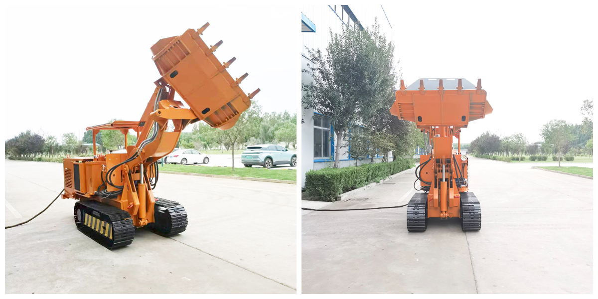 جرافة صخور جانبية مخصصة