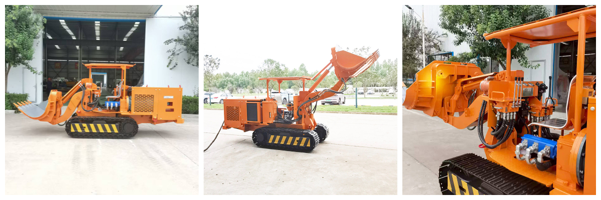 جرافة صخور جانبية مخصصة