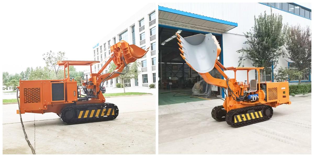 Side Unloading Rock Loader Price