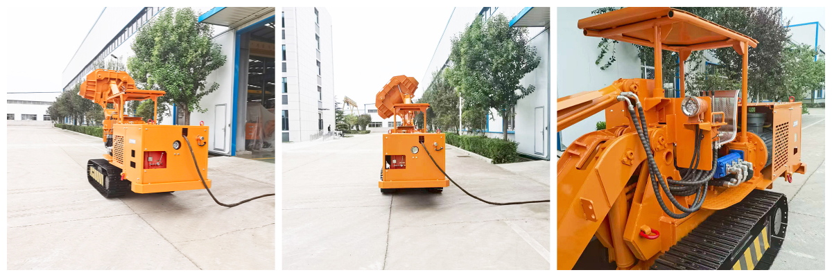 Side Unloading Rock Loader Price