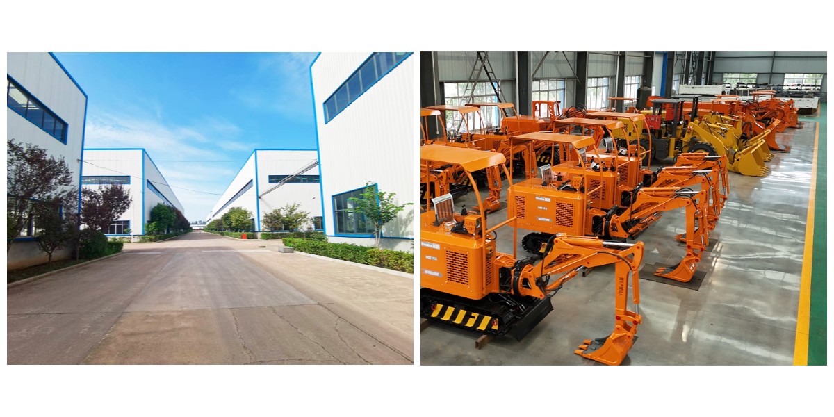 Großer Felslader mit seitlicher Entladung