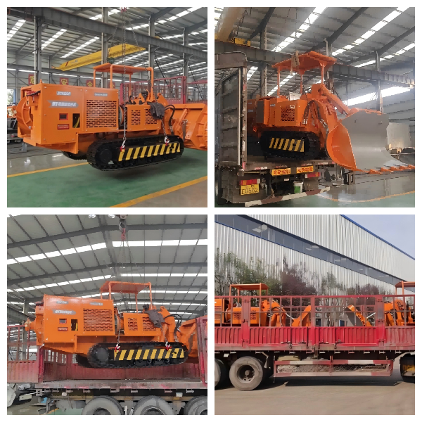 جرافة صخور جانبية مخصصة