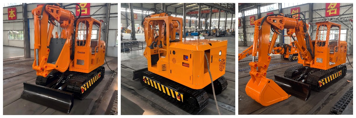 Máy xúc khai thác thủy lực