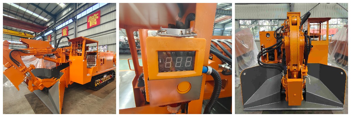 Chargeuse de déblais de mine de charbon