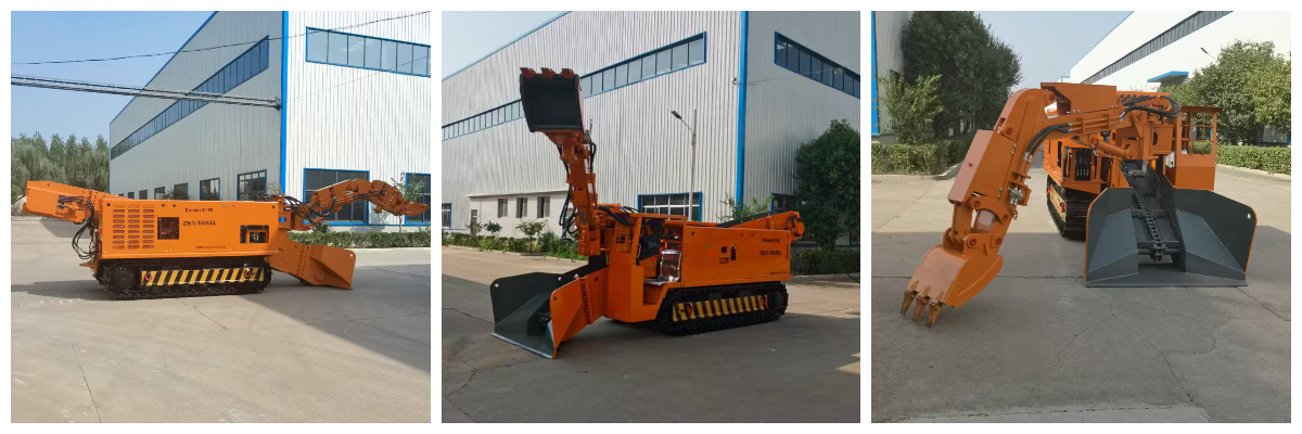 Chargeuse de déblais de mine de charbon